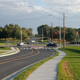 Five Points Road & Edgewood Avenue Roundabout