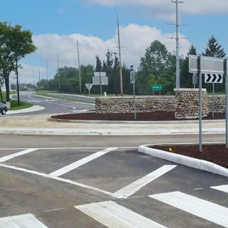 Smith Valley Road & Yorktown Road Roundabout