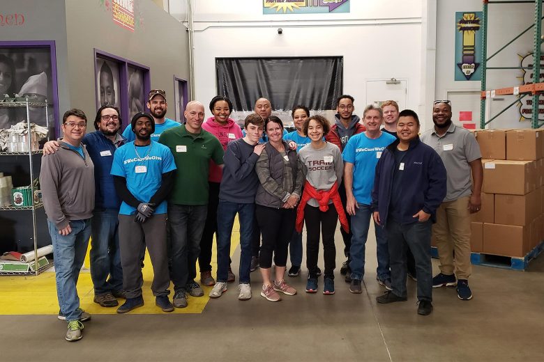 On December 20th, Shrews Denver participated in the monthly low-income senior program in which, they helped seniors put together food boxes to take home. The seniors received vegetables, milk, and other needed groceries, and then Shrews staffers took the boxes to their cars for them.