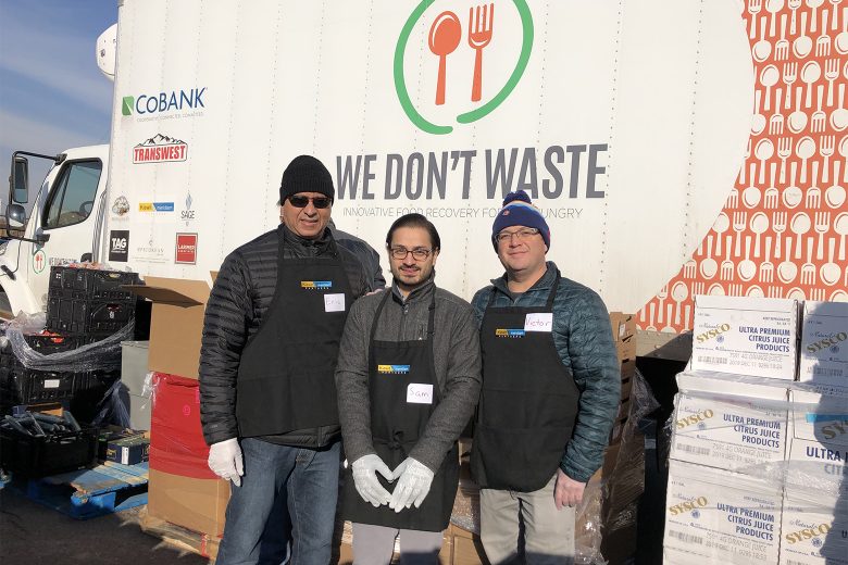 Shrewsberry staff members regularly donate time to the We Don't Waste organization near our Denver office. The organization supports the community and the environment by reclaiming and redistributing quality food to those in need.